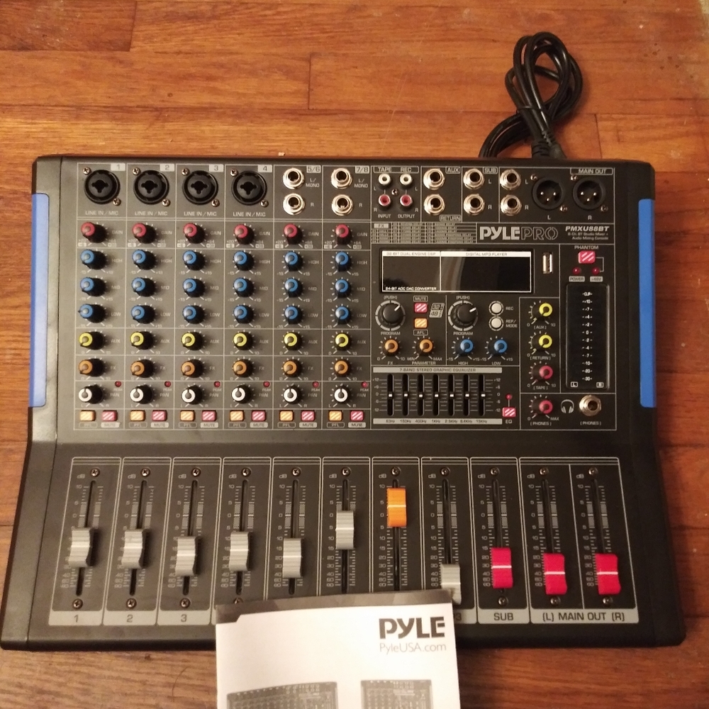 Studio Mixing Board
